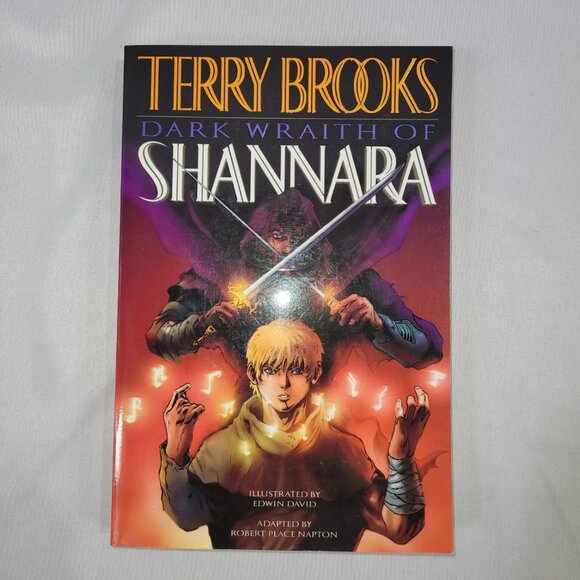 Terry Brooks Dark Wraith of Shannara 2008 Softcover Paperback Graphic Novel - Picture 1 of 1